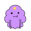 Lumpy Space Princess shimeji preview